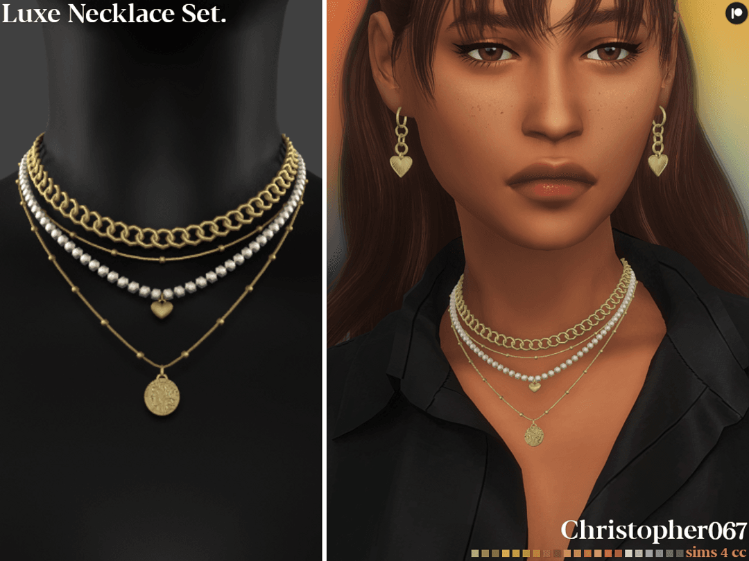 Набор кулонов Luxe Necklace Set